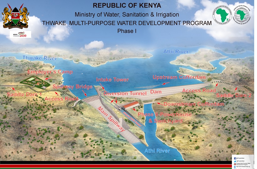 Map of implementation area